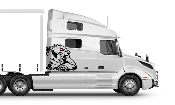 Replacement graphic decals for sleeper cab trucks (Kit RG35007)