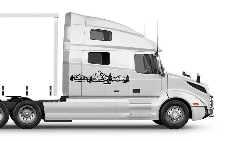 Replacement graphic decals for sleeper cab trucks (Kit RG35013)