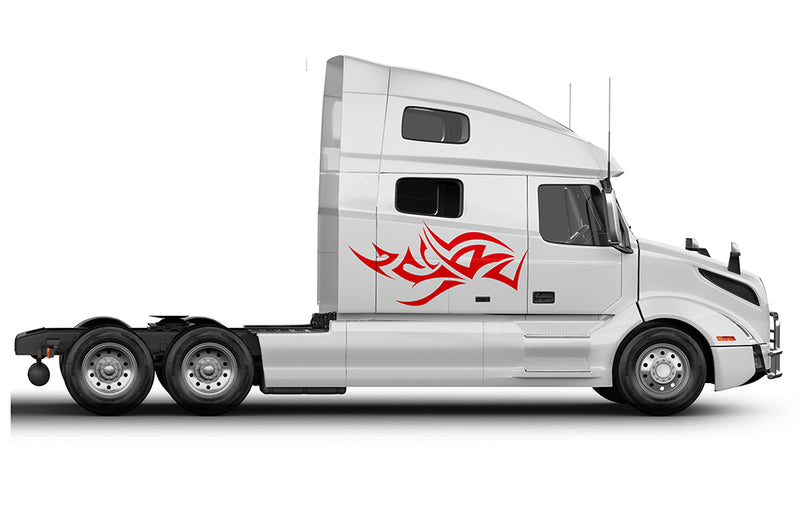 Replacement graphic decals for sleeper cab trucks (Kit RG35000)