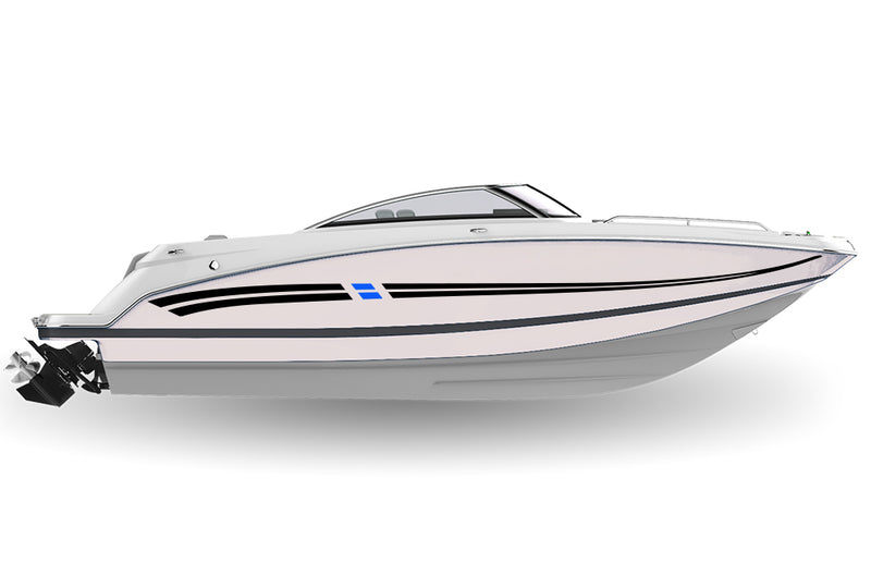 Replacement graphics decals for Bowrider boat (Kit RG25002)