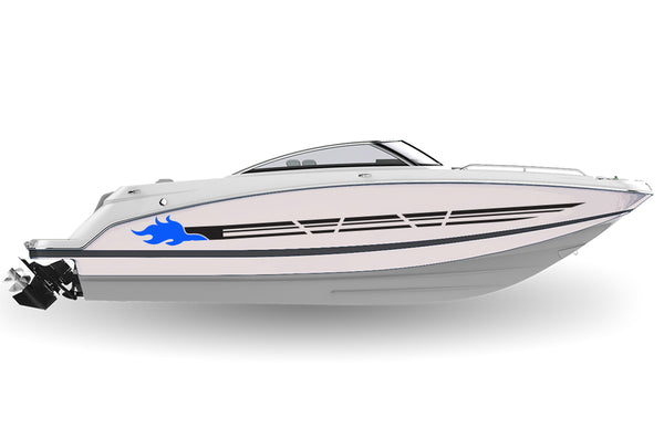 Replacement graphics decals for Bowrider boat (Kit RG25006)