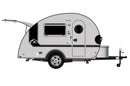 Replacement graphics decals for RVs Teardrop Trailers (kit RG15016)