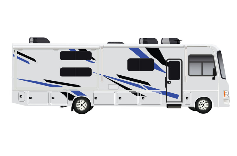 Replacement graphics decals for RVs Motorhome Class A (kit RG15000)