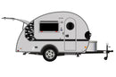 Replacement graphics decals for RVs Teardrop Trailers (kit RG15022)