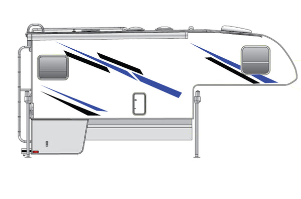 Replacement graphics decals for Truck Camper (kit RG15000)