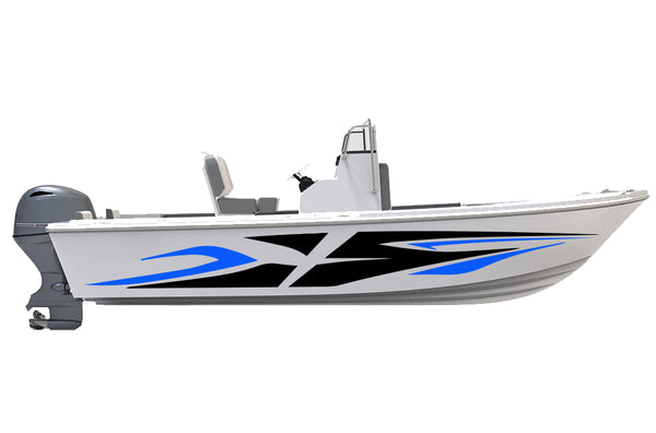 Replacement graphics decals for bay boat (Kit RG25003)