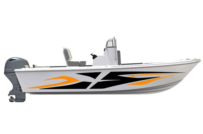 Replacement graphics decals for bay boat (Kit RG25003)