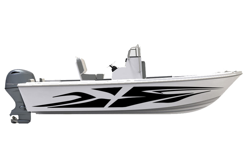 Replacement graphics decals for bay boat (Kit RG25003)