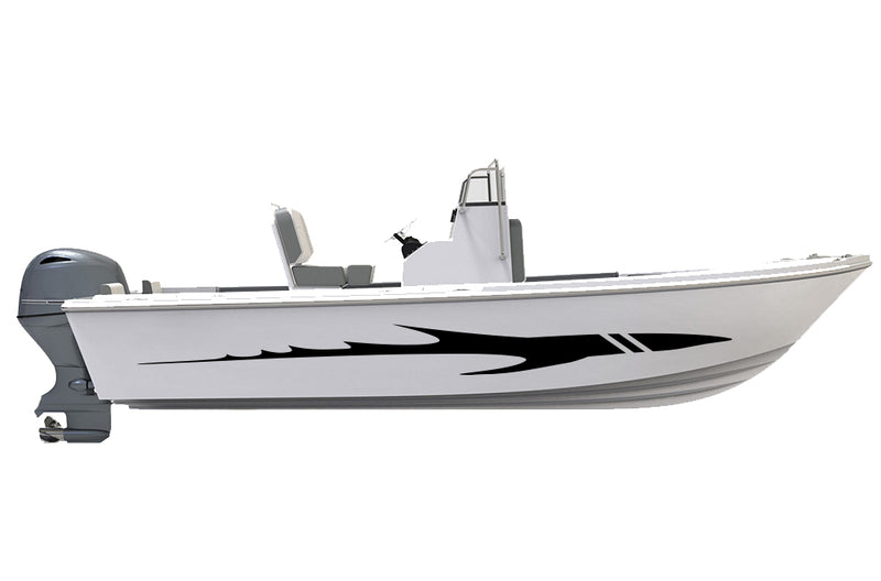 Replacement graphics decals for bay boat (Kit RG25007)