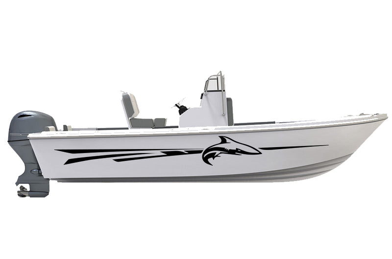 Replacement graphics decals for bay boat (Kit RG25008)