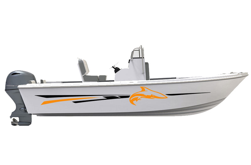 Replacement graphics decals for bay boat (Kit RG25008)