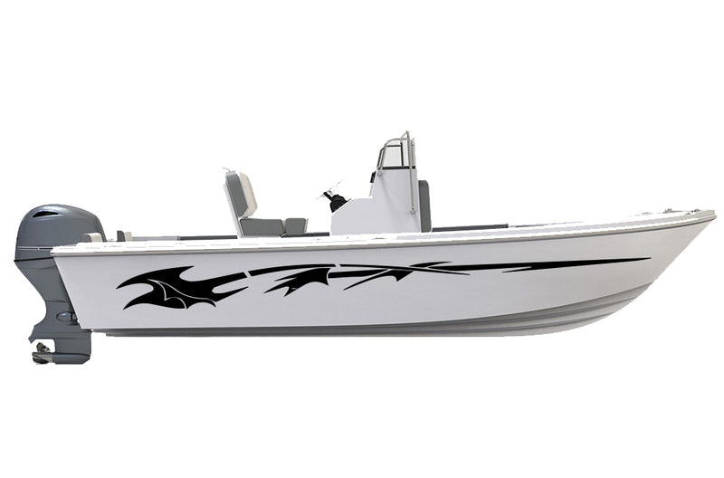 Replacement graphics decals for bay boat (Kit RG25010)