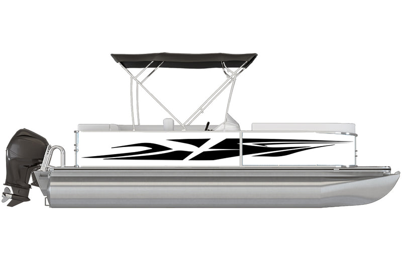 Replacement graphics decals for pontoon boat (Kit RG25003)