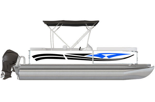 Replacement graphics decals for pontoon boat (Kit RG25004)