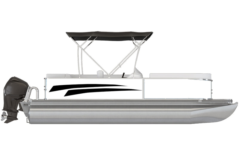 Replacement graphics decals for pontoon boat (Kit RG25009)