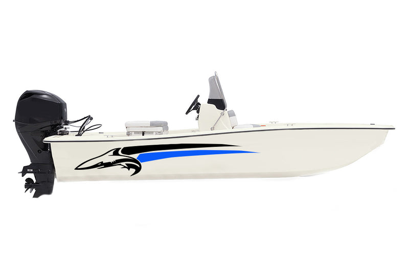 Replacement graphics decals for skiff boat (Kit RG25000)