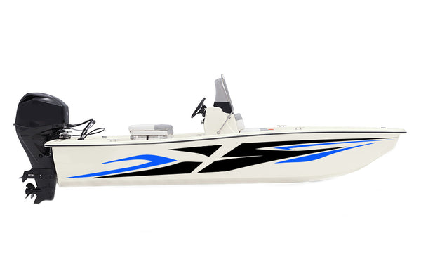 Replacement graphics decals for skiff boat (Kit RG25003)