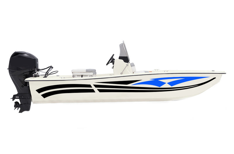 Replacement graphics decals for skiff boat (Kit RG25004)