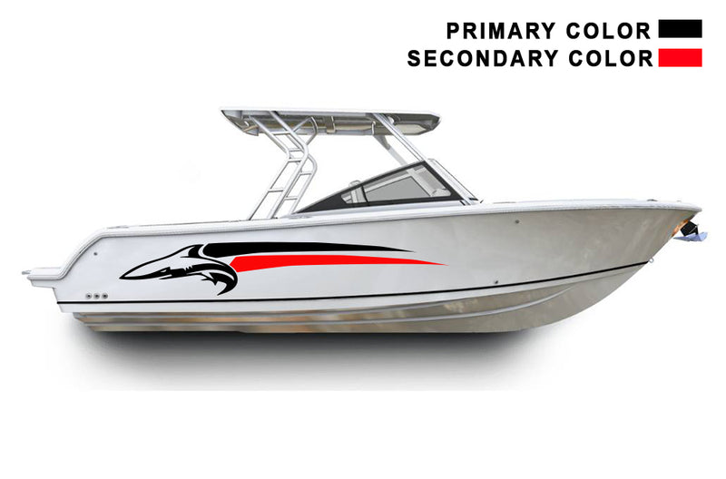 Replacement graphics decals for walkaround boat (Kit RG25000)