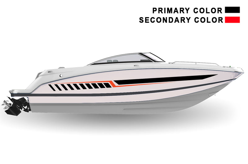 Replacement graphics decals for Bowrider boat (Kit RG25005)