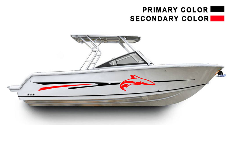 Replacement graphics decals for walkaround boat (Kit RG25008)