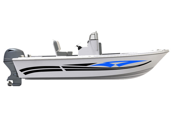 Replacement graphics decals for bay boat (Kit RG25004)