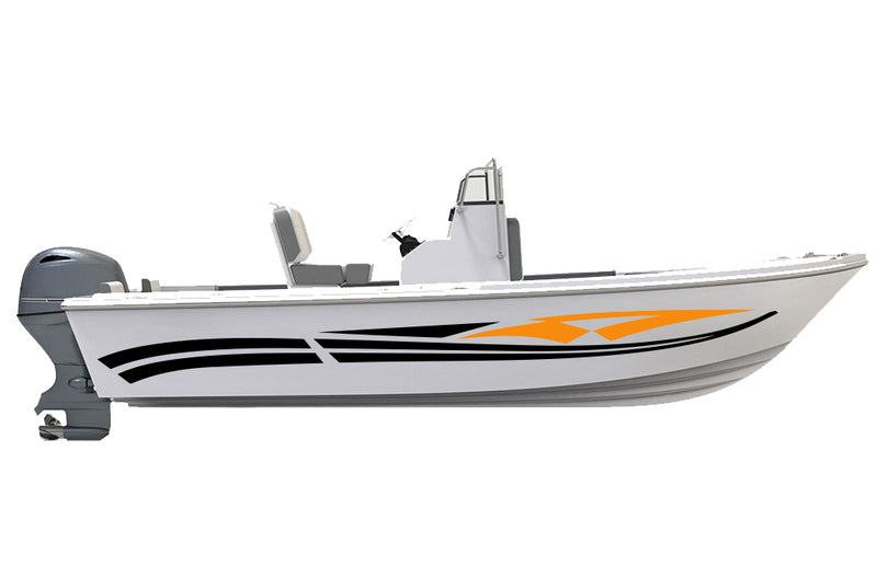 Replacement graphics decals for bay boat (Kit RG25004)