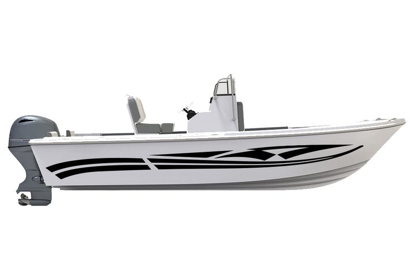 Replacement graphics decals for bay boat (Kit RG25004)