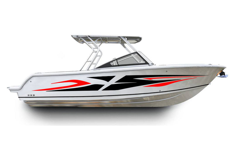 Replacement graphics decals for walkaround boat (Kit RG25003)