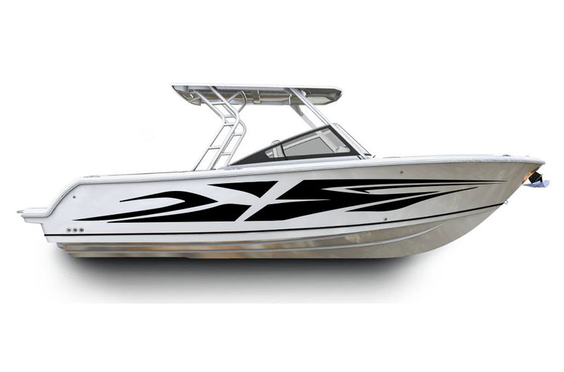 Replacement graphics decals for walkaround boat (Kit RG25003)