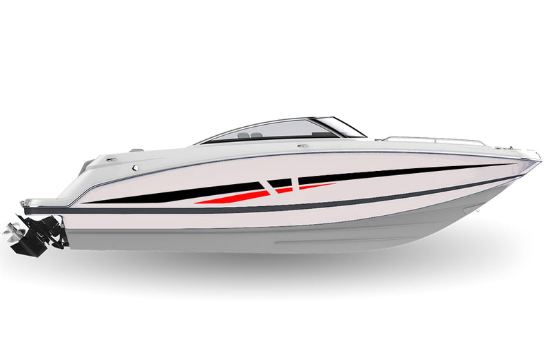 Replacement graphics decals for Bowrider boat (Kit RG25001)