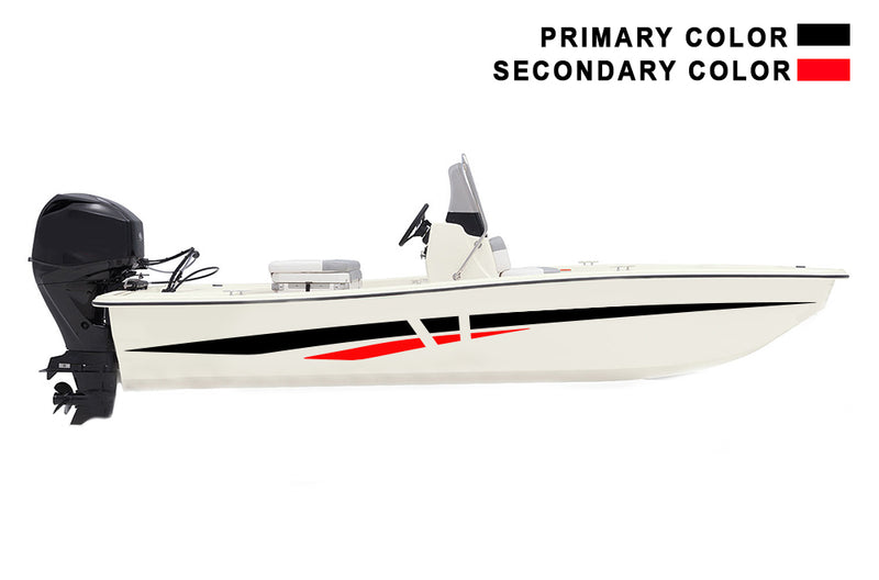 Replacement graphics decals for skiff boat (Kit RG25001)