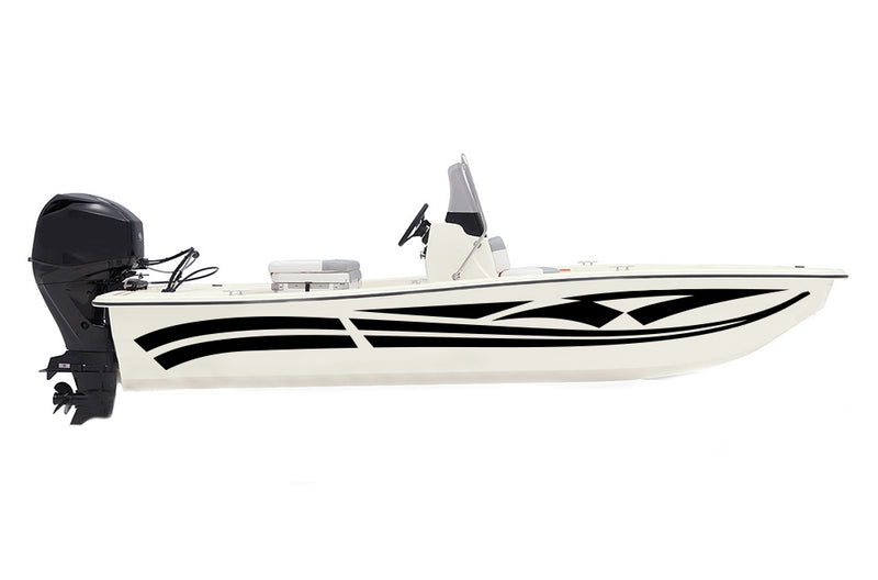 Replacement graphics decals for skiff boat (Kit RG25004)