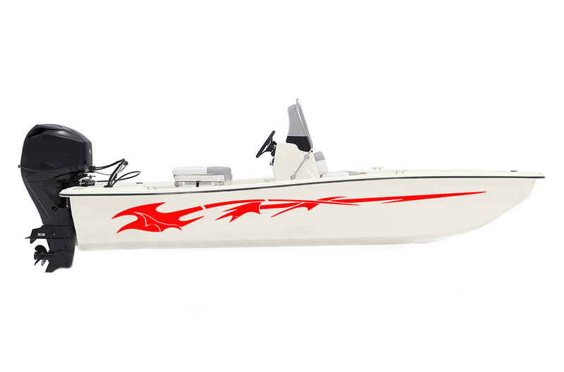 Replacement graphics decals for skiff boat (Kit RG25010)