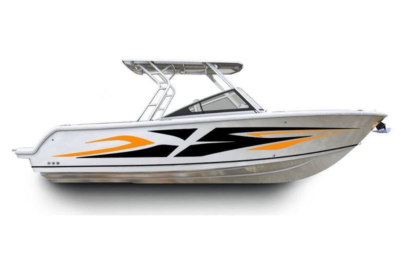 Replacement graphics decals for walkaround boat (Kit RG25003)