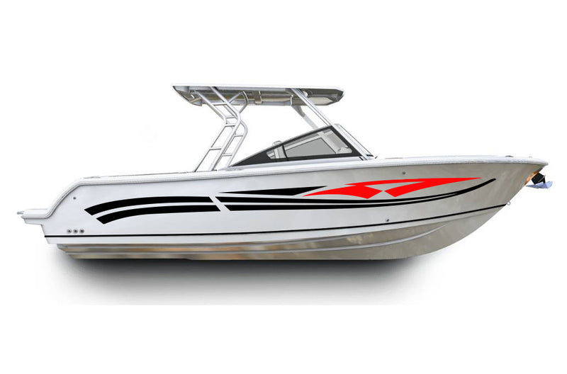 Replacement graphics decals for walkaround boat (Kit RG25004)