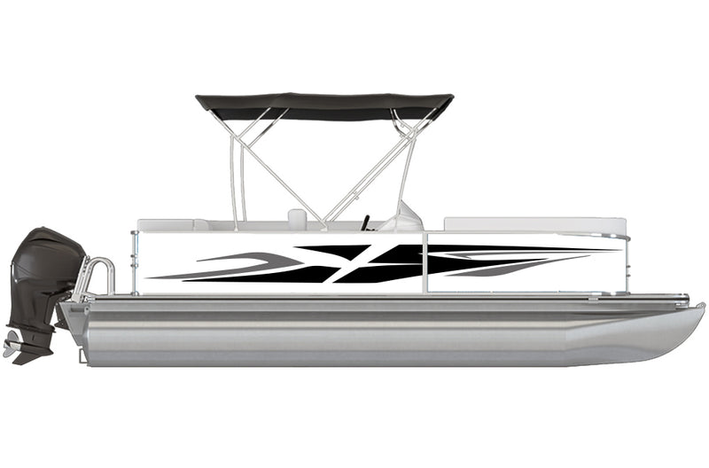 Replacement graphics decals for pontoon boat (Kit RG25003)