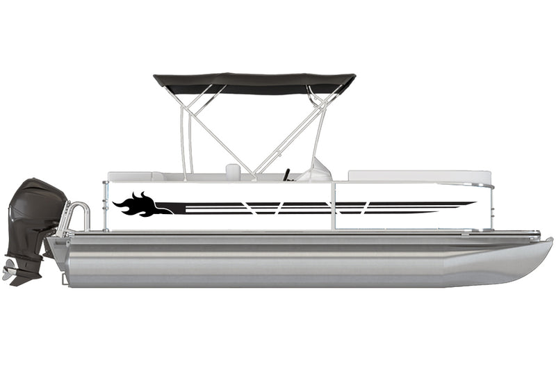 Replacement graphics decals for pontoon boat (Kit RG25006)