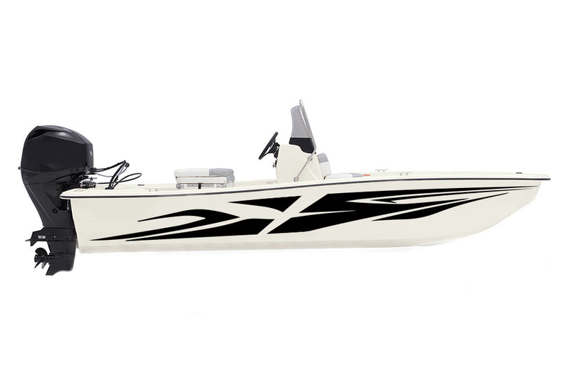 Replacement graphics decals for skiff boat (Kit RG25003)