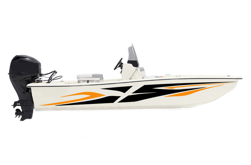 Replacement graphics decals for skiff boat (Kit RG25003)