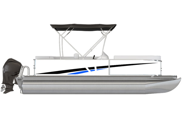 Pontoon Railing Graphics Decals, Stripes, & Graphics for Pontoon boat