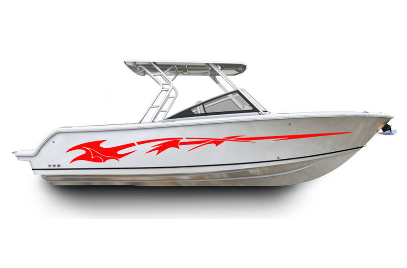 Replacement graphics decals for walkaround boat (Kit RG25010)