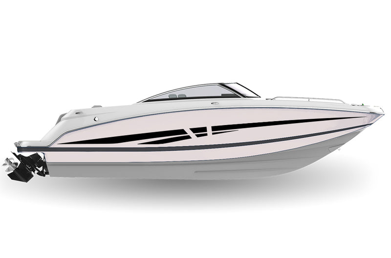 Replacement graphics decals for Bowrider boat (Kit RG25001)