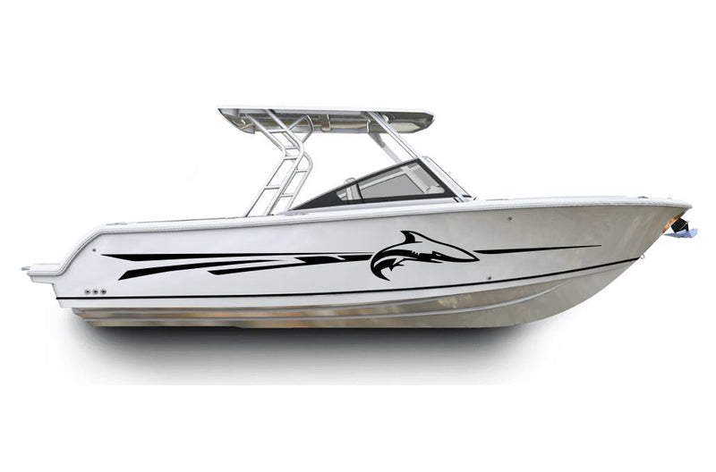 Replacement graphics decals for walkaround boat (Kit RG25008)