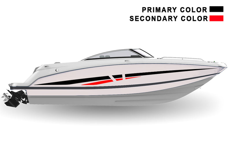 Replacement graphics decals for Bowrider boat (Kit RG25001)