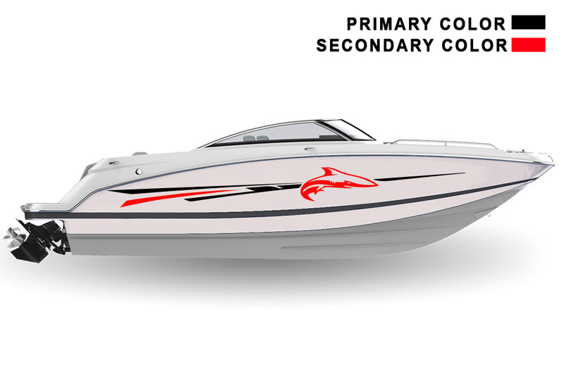 Replacement graphics decals for Bowrider boat (Kit RG25008)