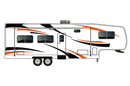 Replacement graphics decals for RVs Fifth-Wheels (kit RG15003)