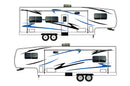 Replacement graphics decals for RVs Fifth-Wheels (kit RG15008)