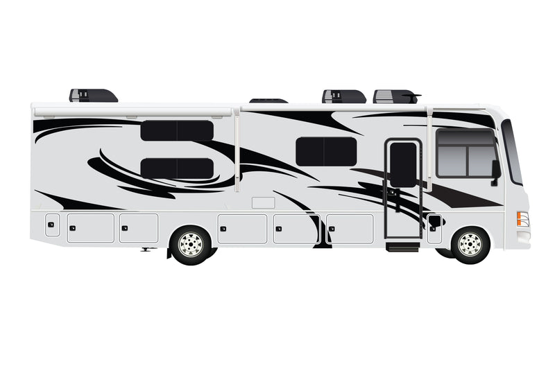 Replacement graphics decals for RVs Motorhome Class A (kit RG15006)