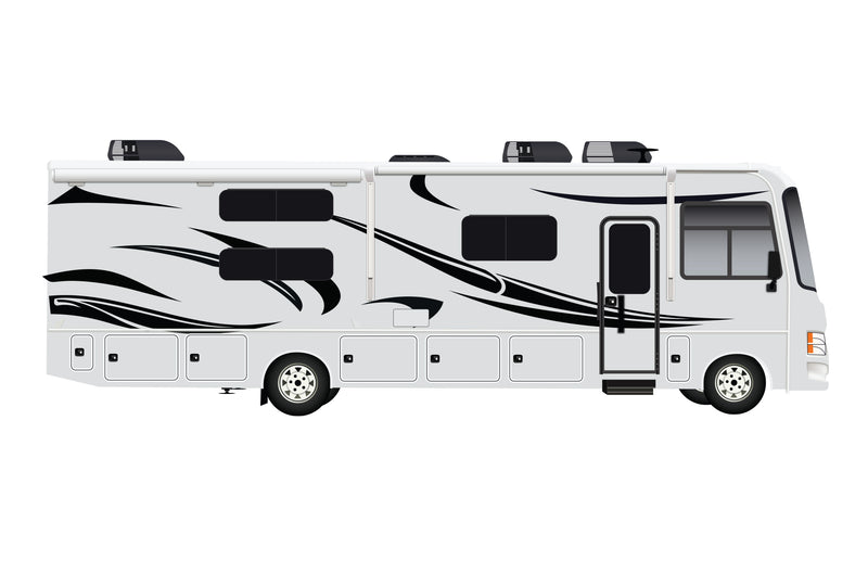 Replacement graphics decals for RVs Motorhome Class A (kit RG15007)